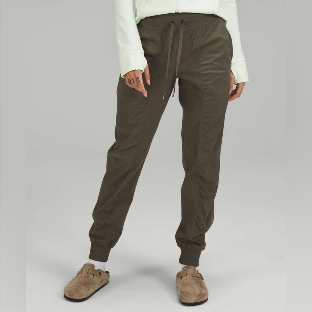 Lululemon Dance Studio Jogger Pants Dark Olive Green Sporty Active
